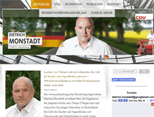 Tablet Screenshot of dietrich-monstadt.de